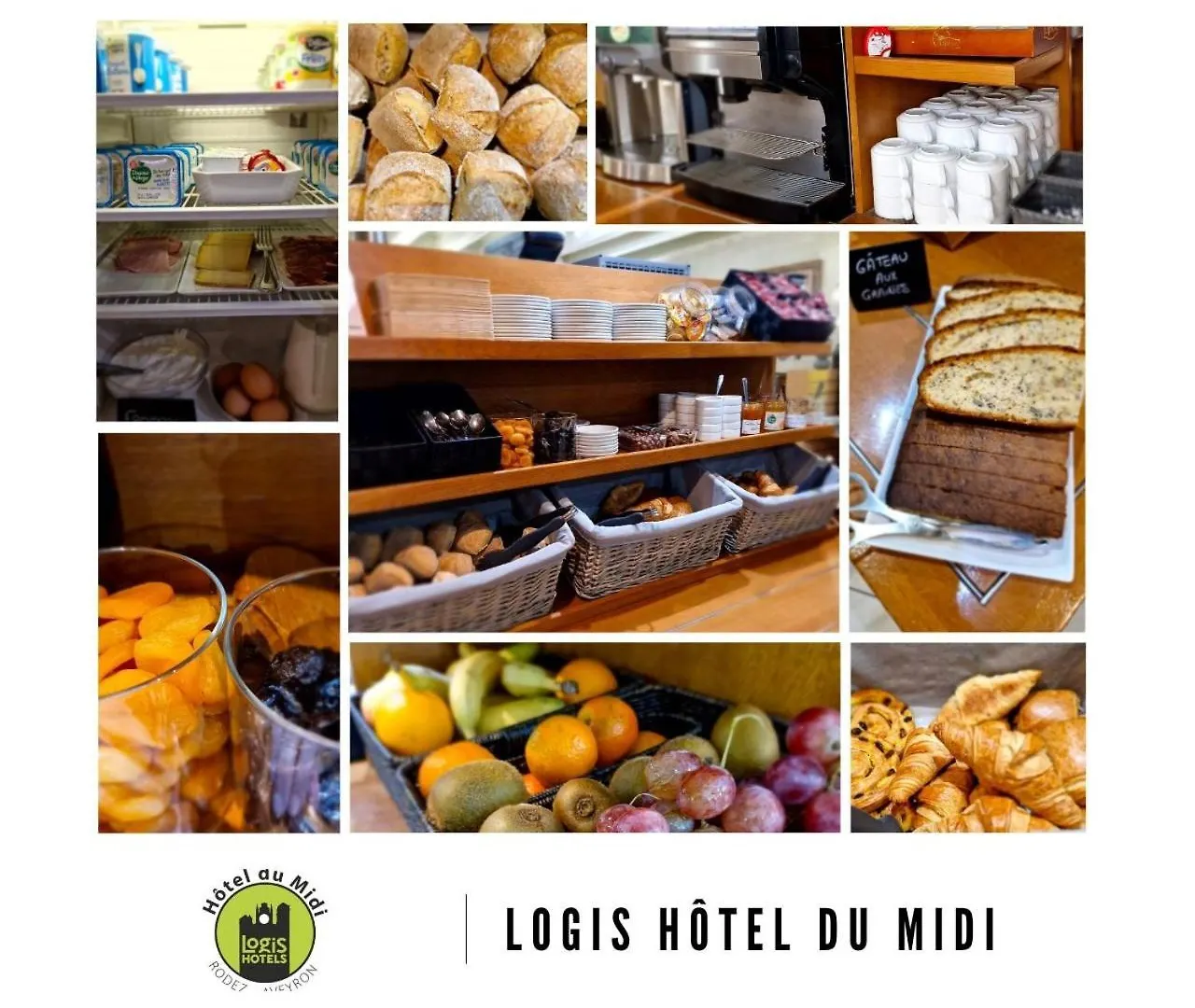 Logis Hotel Restaurant Du Midi - Rodez Centre